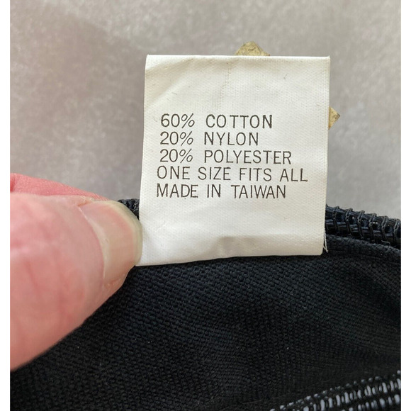 Vintage 80S SEA WORLD Snapback Trucker Mesh Hat Black Gold Embroidered Foam - Picture 8 of 8